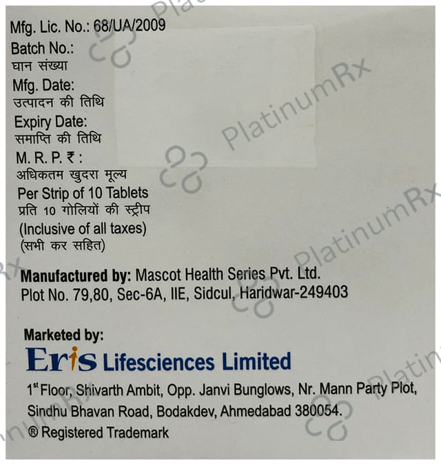 Glimisave DM 10/2/1000mg Tablet 10s