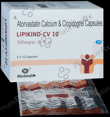 Lipikind CV 10/75mg Capsule 10s