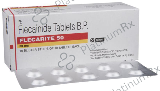 Flecarite 50mg Tablet 10s