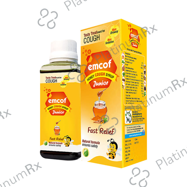 Medopharm Wellness Emcof Herbal Cough Syrup for Kids