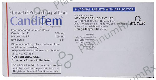 Candifem Vaginal Tablet