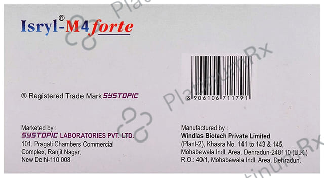 Isryl M 4 Forte 4/1000mg Tablet PR 10s