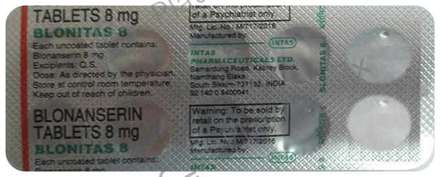 Blonitas 8mg Tablet 10s
