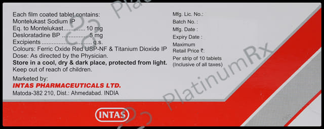 Dezlorid M Tablet 10s