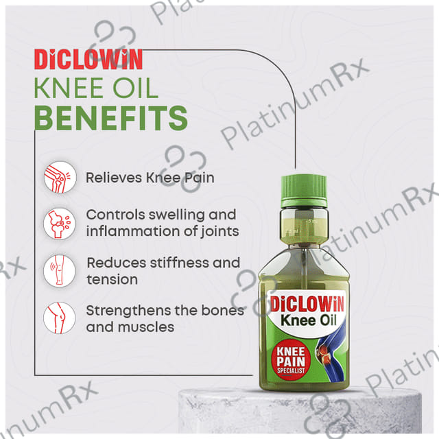 Diclowin Knee Oil 60ml