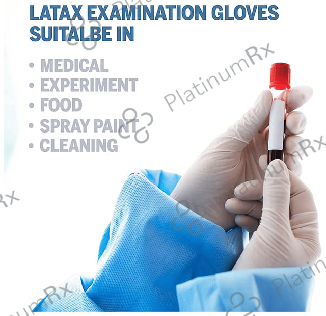 Otica Latex Powder Free Examintion Glove Large