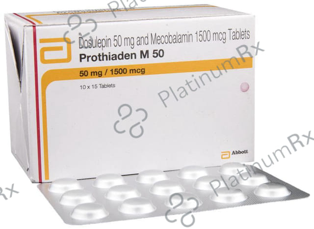 Prothiaden M 50mg/1500mcg Tablet 15s