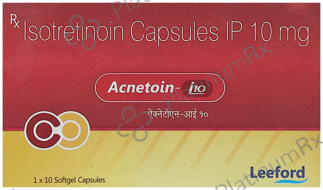 Acnetoin I 10mg Capsule 10s
