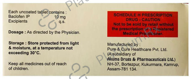 Baclolyf 10 Tablet