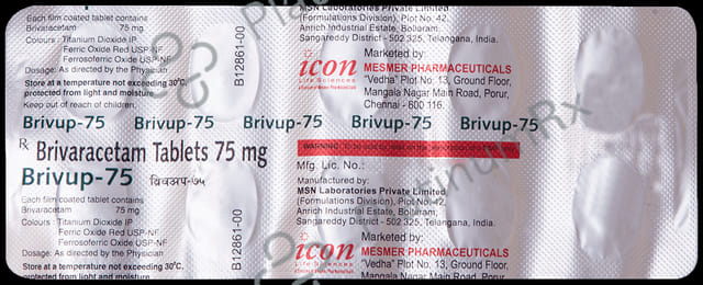 Brivup 75mg Tablet 10s