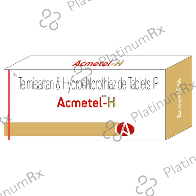 Acmetel H 12.5/40mg Tablet 10s