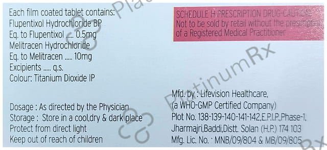 Flup M 0.5/10mg Tablet 10s