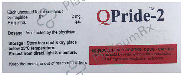 QPride 2mg Tablet 10s