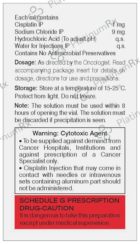 Ciswel 50mg Injection 50ml