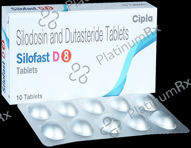 Silofast D 8/0.5mg Tablet 10s