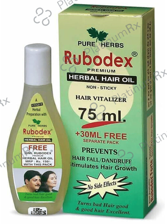 Rubodex Premium Herbal Hair Oil 75 ml