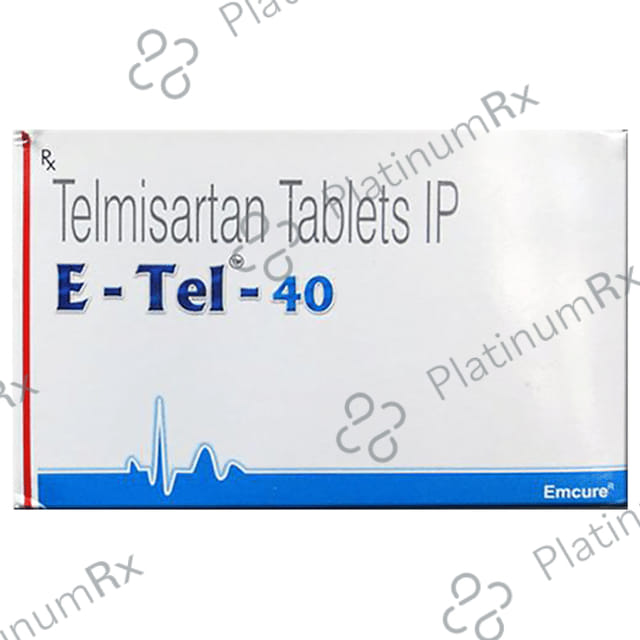 E Tel 40mg Tablet