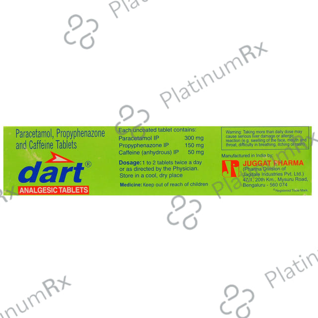 Dart 50/300/150mg Tablet 10s