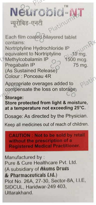Neurobid-NT Tablet SR