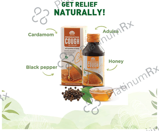 Pankajakasthuri Cough Syrup Honey 100ml