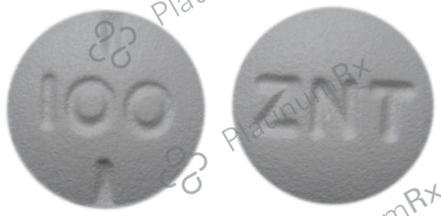 Zanocin 100mg Tablet 10s