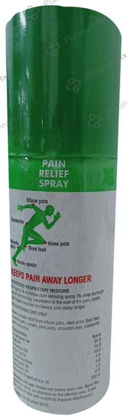 Relispray Natural & Instant Pain Relief Spray 49gm