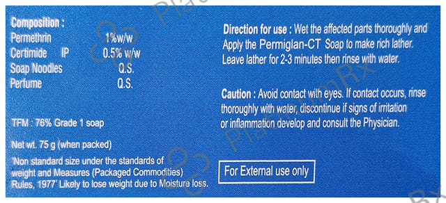 Permiglan-CT Medicated Soap