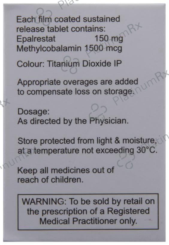 Alrista Plus 150mg/1500mcg Tablet SR 10s