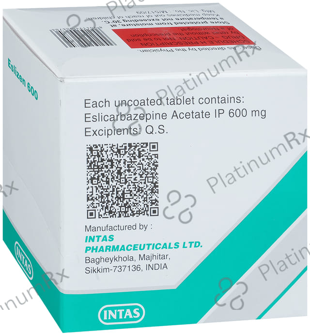 Eslizen 600mg Tablet 10s