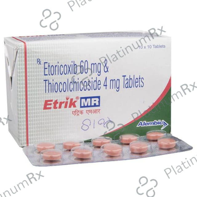 Etrik MR 60/4mg Tablet 10s