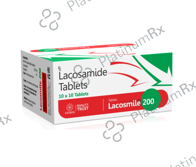 Lacosmile 200mg Tablet 10s