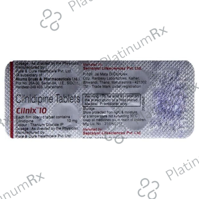 Cilnix 10 Tablet