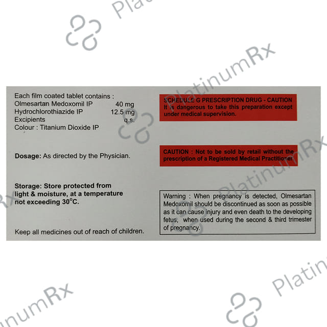 Olmecaid-H 40 Tablet