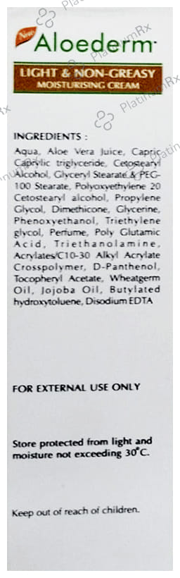 Aloederm Skin Cream 50gm