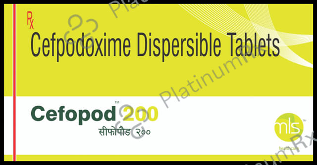 Cefopod 200mg Tablet 10 tablets Tablet MLS Healthcare Pvt Ltd