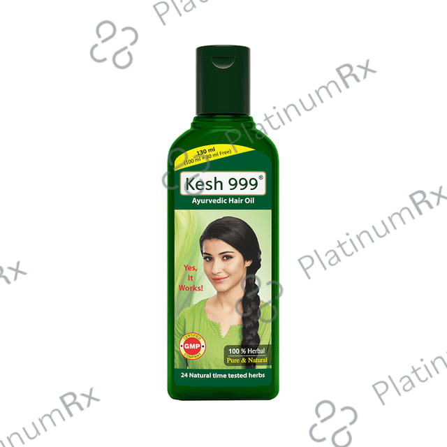 Kesh 999 Ayurvedic Hair Oil (130ml Each) 1 Bottle