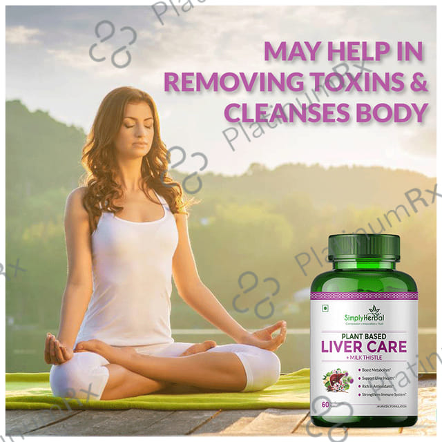 Simply Herbal Liver Detox + Milk Thistle Capsule