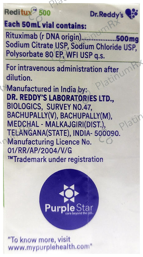 Reditux 500mg Injection