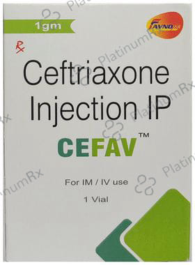 Cefav 1000mg Injection