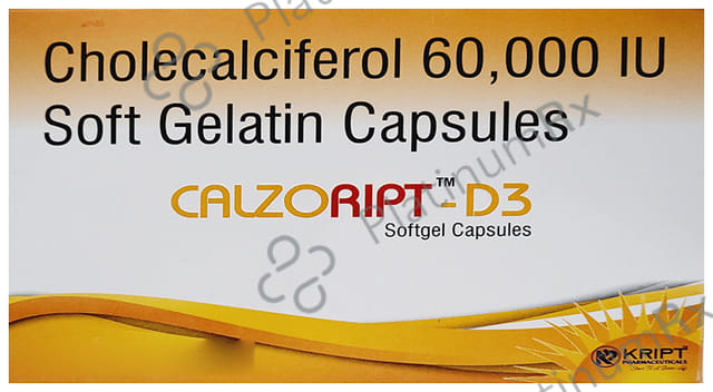 Calzoript D3 Softgel Capsule 4s