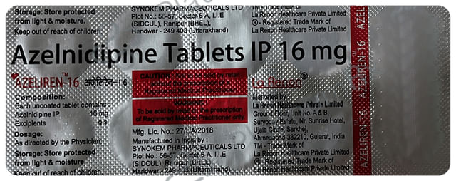 Azeliren 16mg Tablet