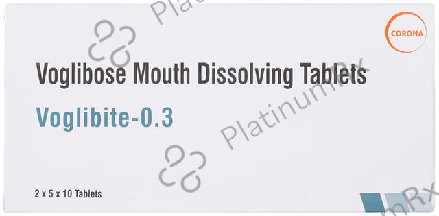 Voglibite 0.3mg Tablet MD 10s