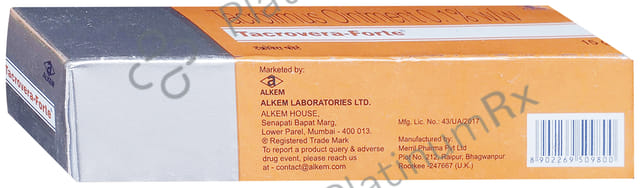 Tacrovera Forte 0.1% Ointment 15gm