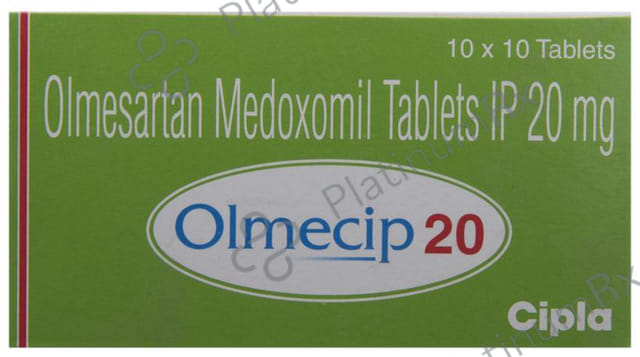 Olmecip 20mg Tablet 10s