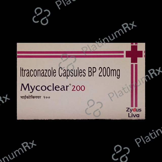 Mycoclear 200mg Capsule 10s