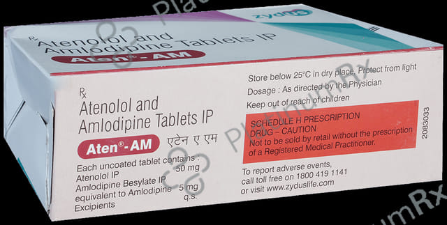 Aten AM 5/50mg Tablet 14s