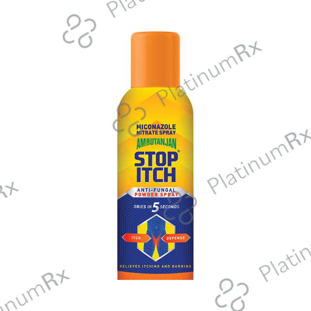 Amrutanjan Stop Itch Anti-Fungal Powder Spray