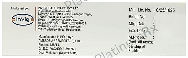Bisvig 120mg Tablet