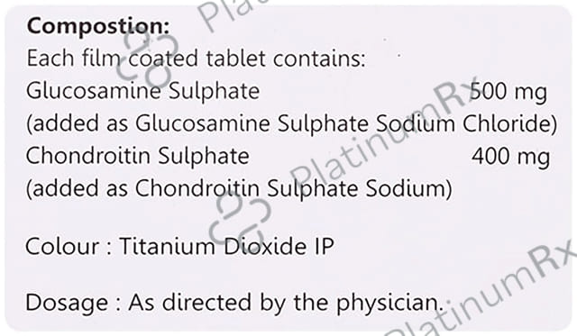 Glucozone CT 400/500mg Tablet 10s