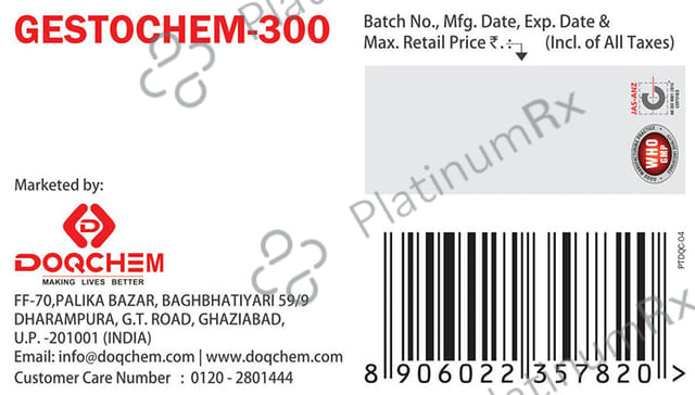 Gestochem 300 Soft Gelatin Capsule